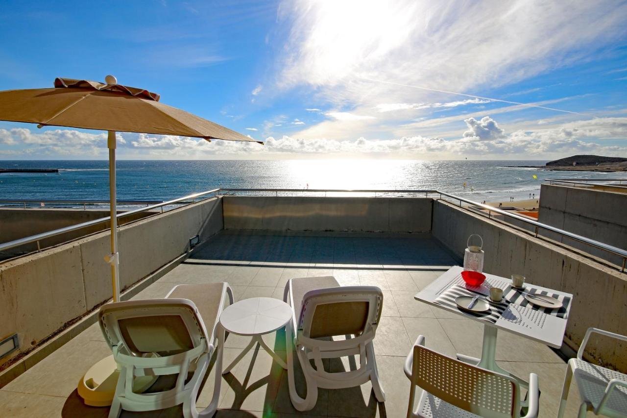 LOS BALOS 29, top level, spectacular ocean views, parking, wifi El Médano Exterior foto